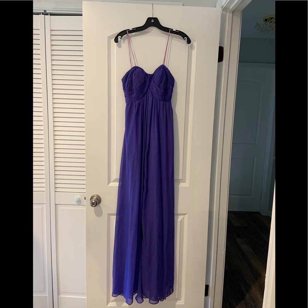 Hailey by Adriana Papell Purple Dress